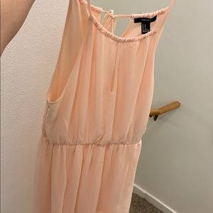 Chiffon keyhole dress